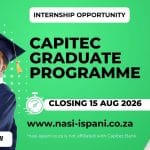 Capitec Graduate Programme 2027 - Apply Now