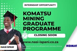 Komatsu Mining Graduate Programme 2026: 12-24 Months for Graduates