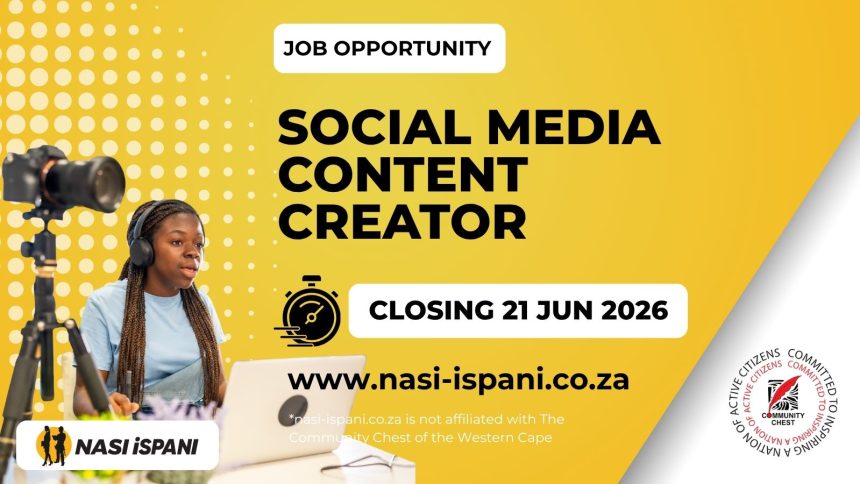 Social Media Content Creator at Community Chest