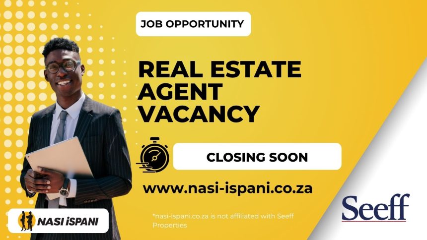 Real Estate Agent Vacancy at Seeff Properties