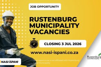 Rustenburg Local Municipality Vacancies