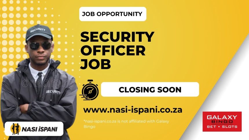 Security Officer Job at Galaxy Bingo Emalahleni