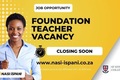 St Stithians Foundation Phase Teacher Vacancy