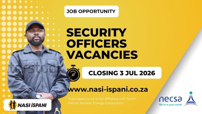 Necsa Hiring Security Officers
