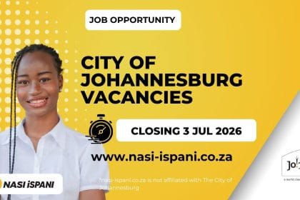 City of Johannesburg Vacancies