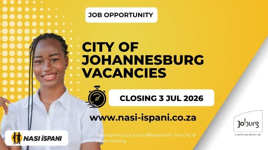 City of Johannesburg Vacancies