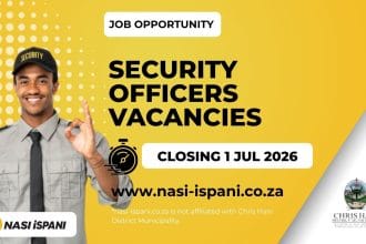 Security Guard Jobs at Chris Hani District Municipality