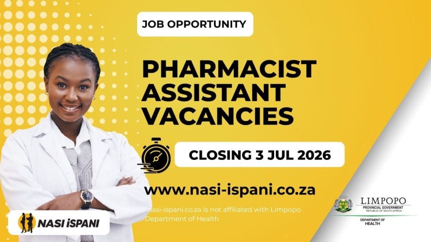 Pharmacist Assistant at Limpopo Department of Health
