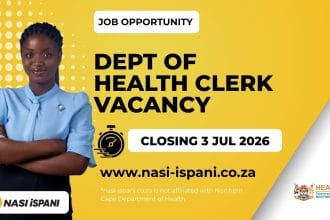 Northern Cape Department of Health Clerk Vacancy 2026