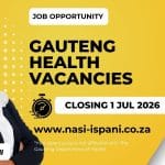 Gauteng Department of Health Vacancies 2026 - Apply Now