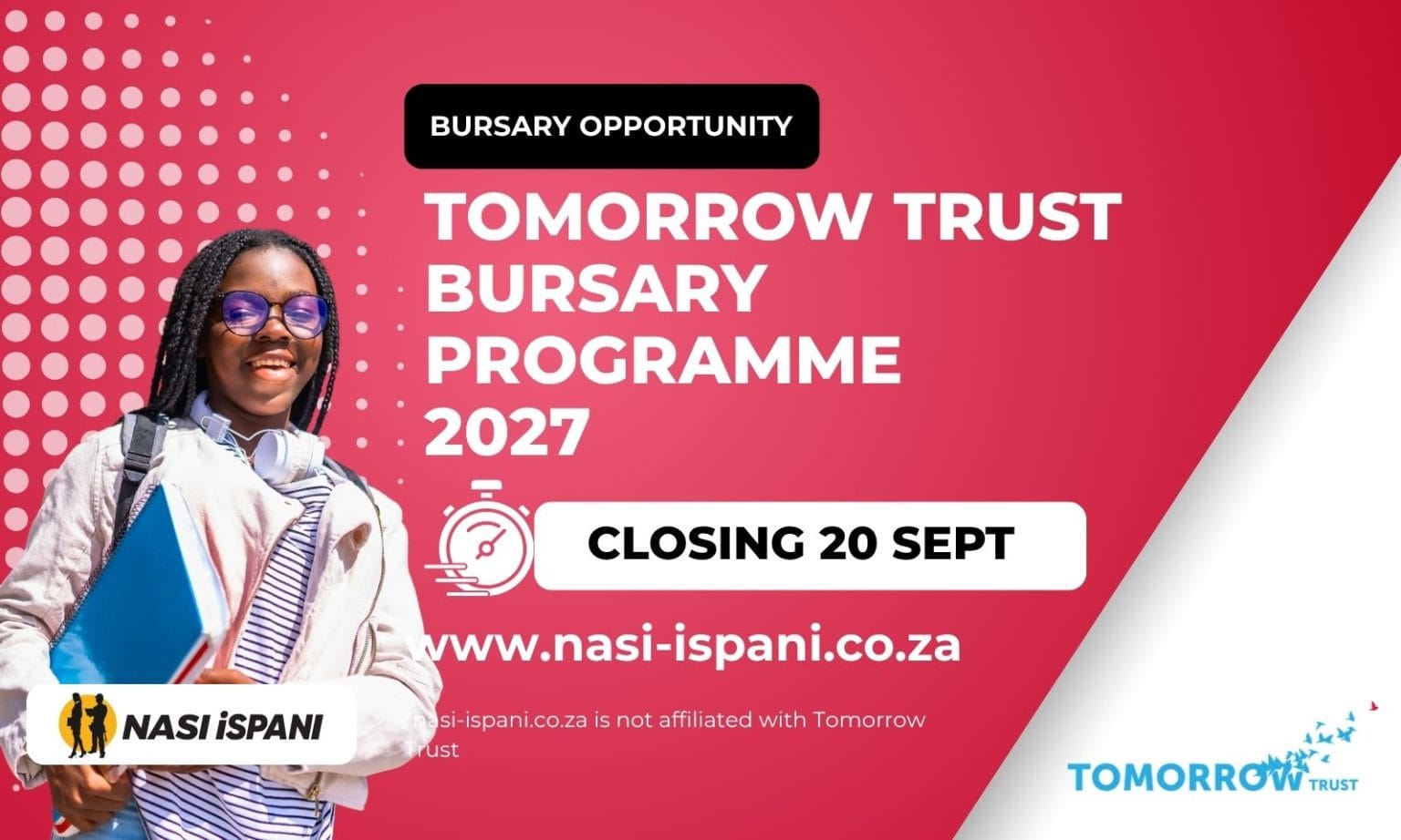 Tomorrow Trust Bursary Programme 2027