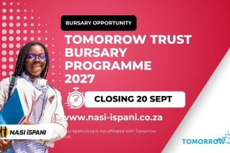Tomorrow Trust Bursary Programme 2027