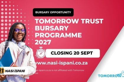 Tomorrow Trust Bursary Programme 2027