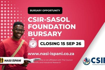 CSIR-SASOL Foundation Bursary 2027: Full Funding for STEM Students