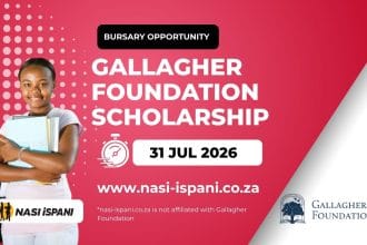 Gallagher Foundation Scholarship 2027: Fully Funded at UCT, Closes 31 July