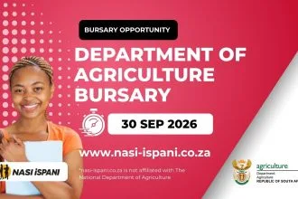 Department of Agriculture Bursary 2027: Fully Funded with Monthly Allowance