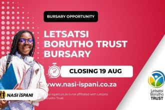 Letsatsi Borutho Trust Bursary 2027: Fully Funded, Closes 19 August