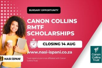Canon Collins RMTF Scholarships 2027: Fully Funded Postgraduate Study
