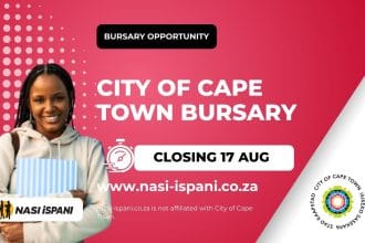 City of Cape Town Bursary 2027: Apply by 17 August