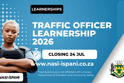 Traffic Officer Learnership 2026: Earn R70,383 Per Year