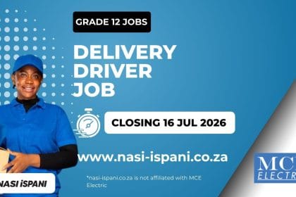 Delivery Driver Job 2026: Grade 12 + PDP Required