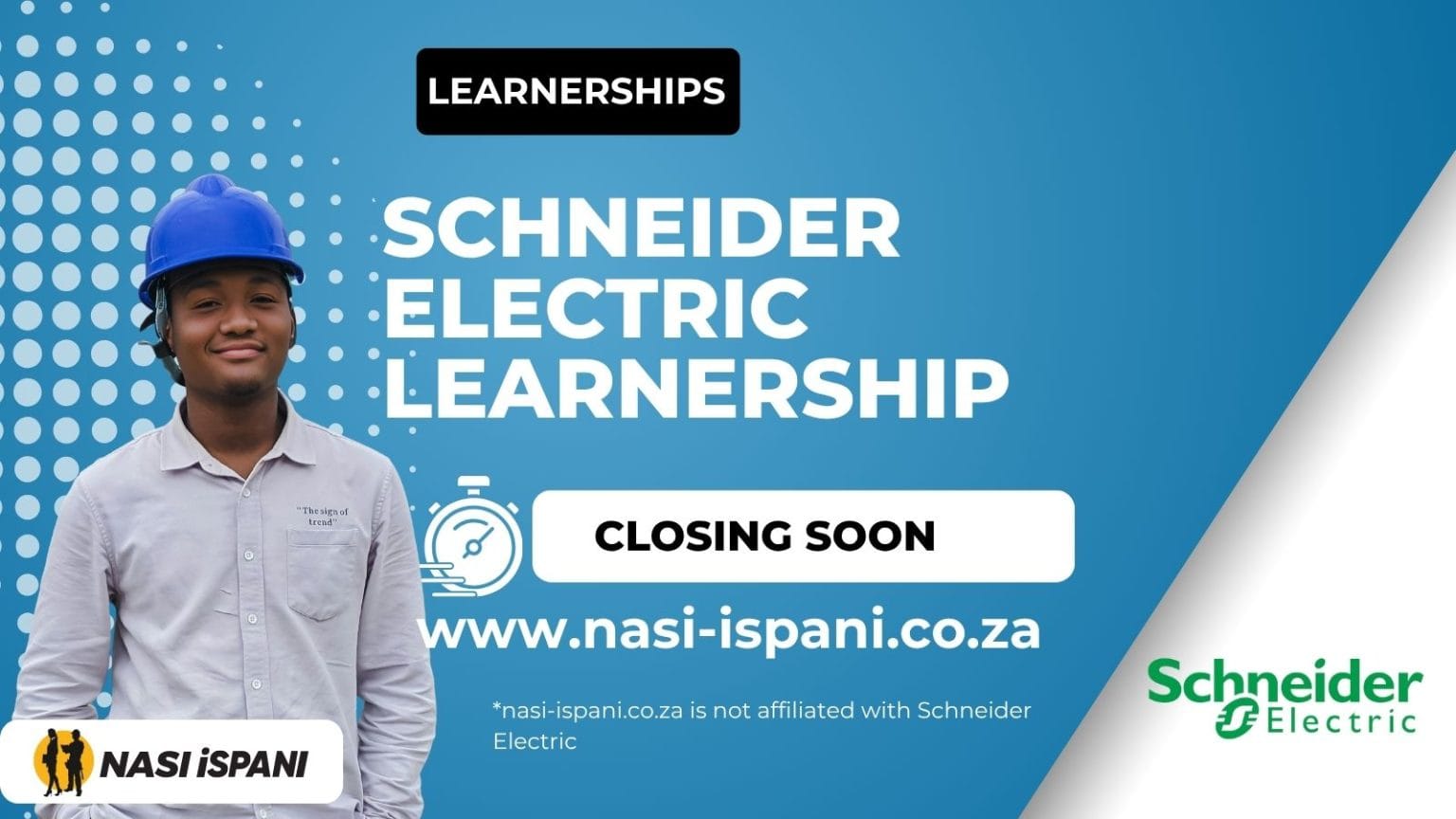 Schneider Electric Learnership Programme 2027: 12-Month Workplace Training