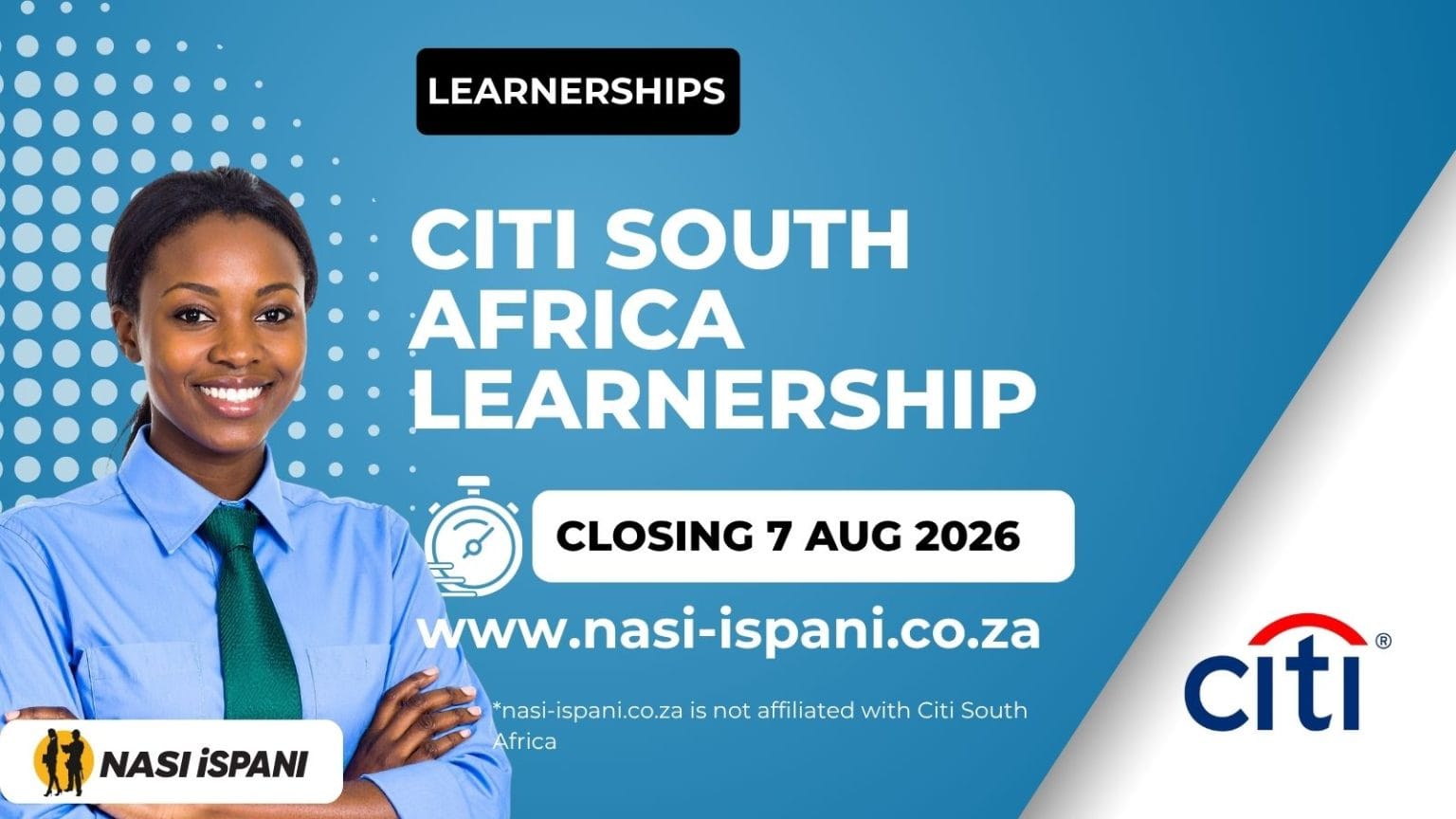 Citi South Africa Markets Learnership 2026: 12-Month Graduate Programme