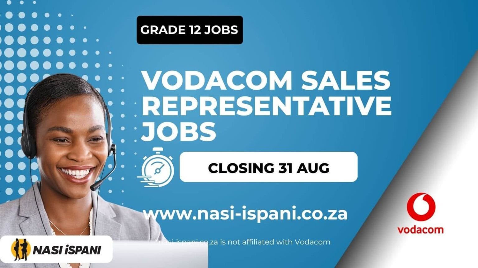 Vodacom Sales Representative Jobs (No Experience Needed)