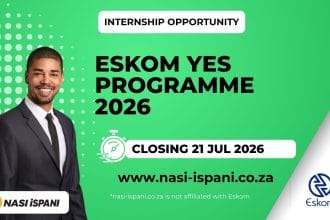 Eskom YES Programme 2026: 12-Month Work Experience, Closes 21 July