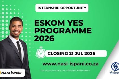 Eskom YES Programme 2026: 12-Month Work Experience, Closes 21 July