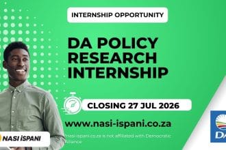 Democratic Alliance Internship 2026: Policy Research for Graduates