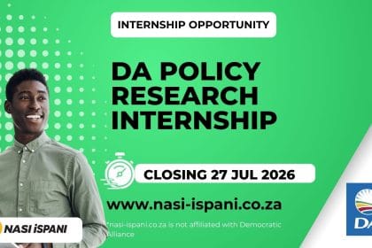 Democratic Alliance Internship 2026: Policy Research for Graduates