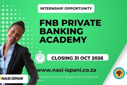 FNB Private Banking Graduate Academy 2027: Closes 31 October