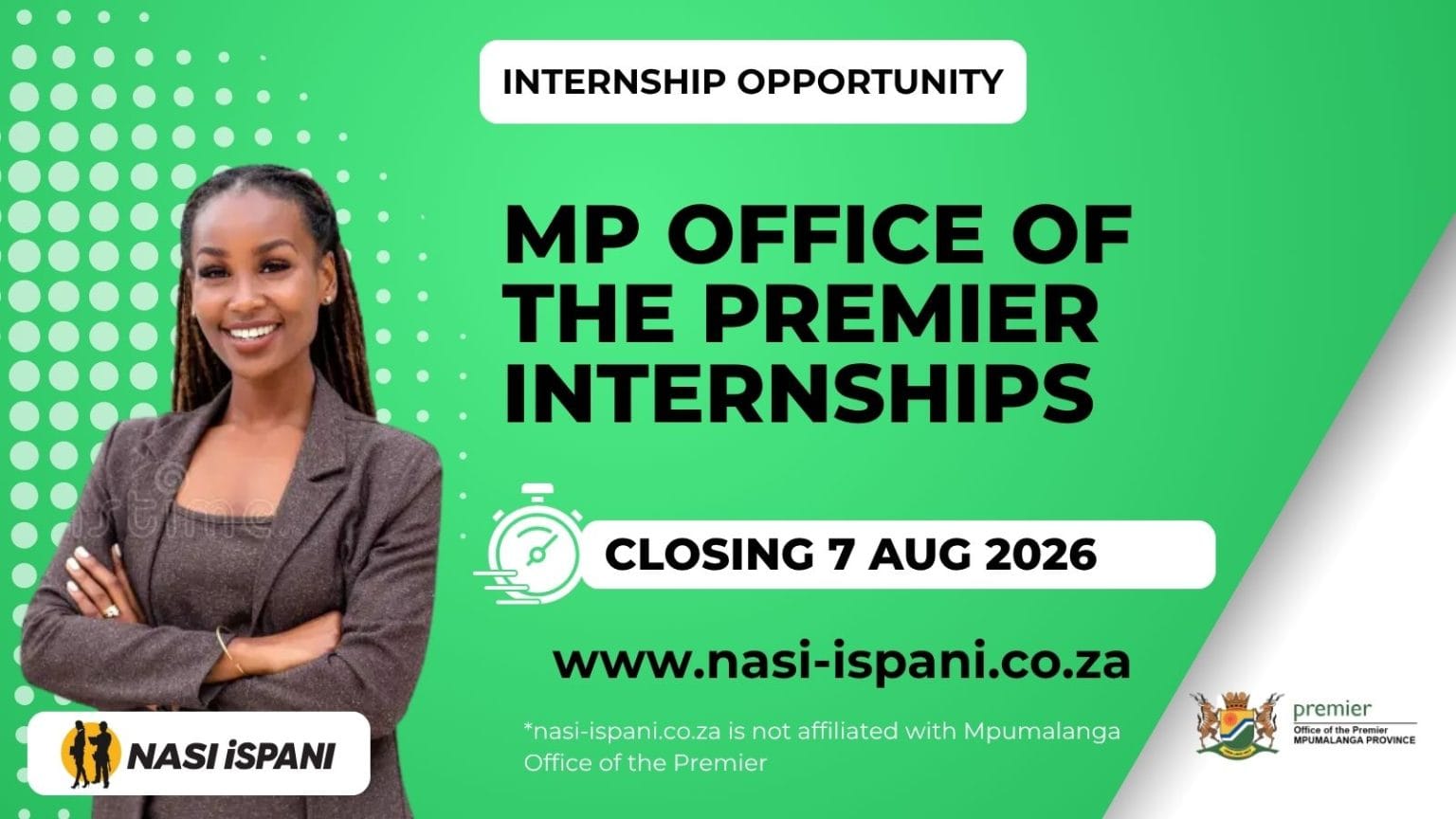 Mpumalanga Office of the Premier Internships 2026: Paid Graduate Internships