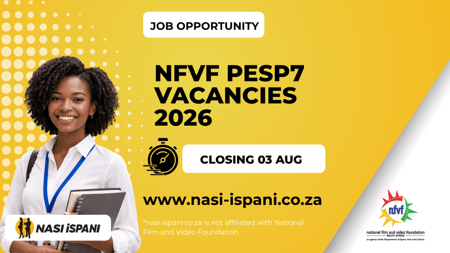 NFVF PESP7 Vacancies 2026