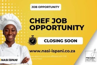 Chef Job Opportunity at THE Pretoria Hotel | R12,000 Salary