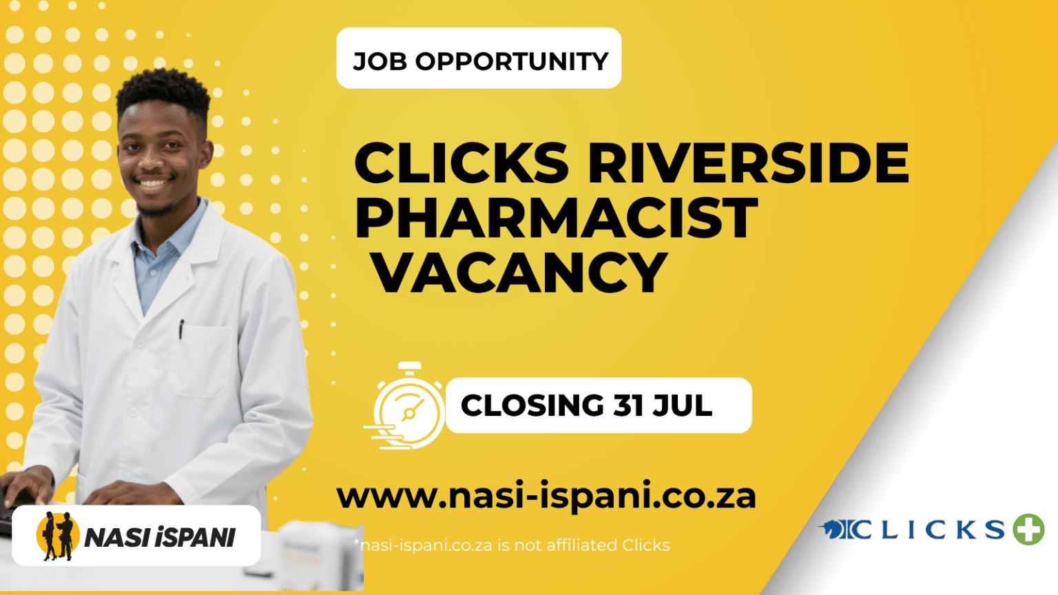 Clicks Riverside Pharmacist