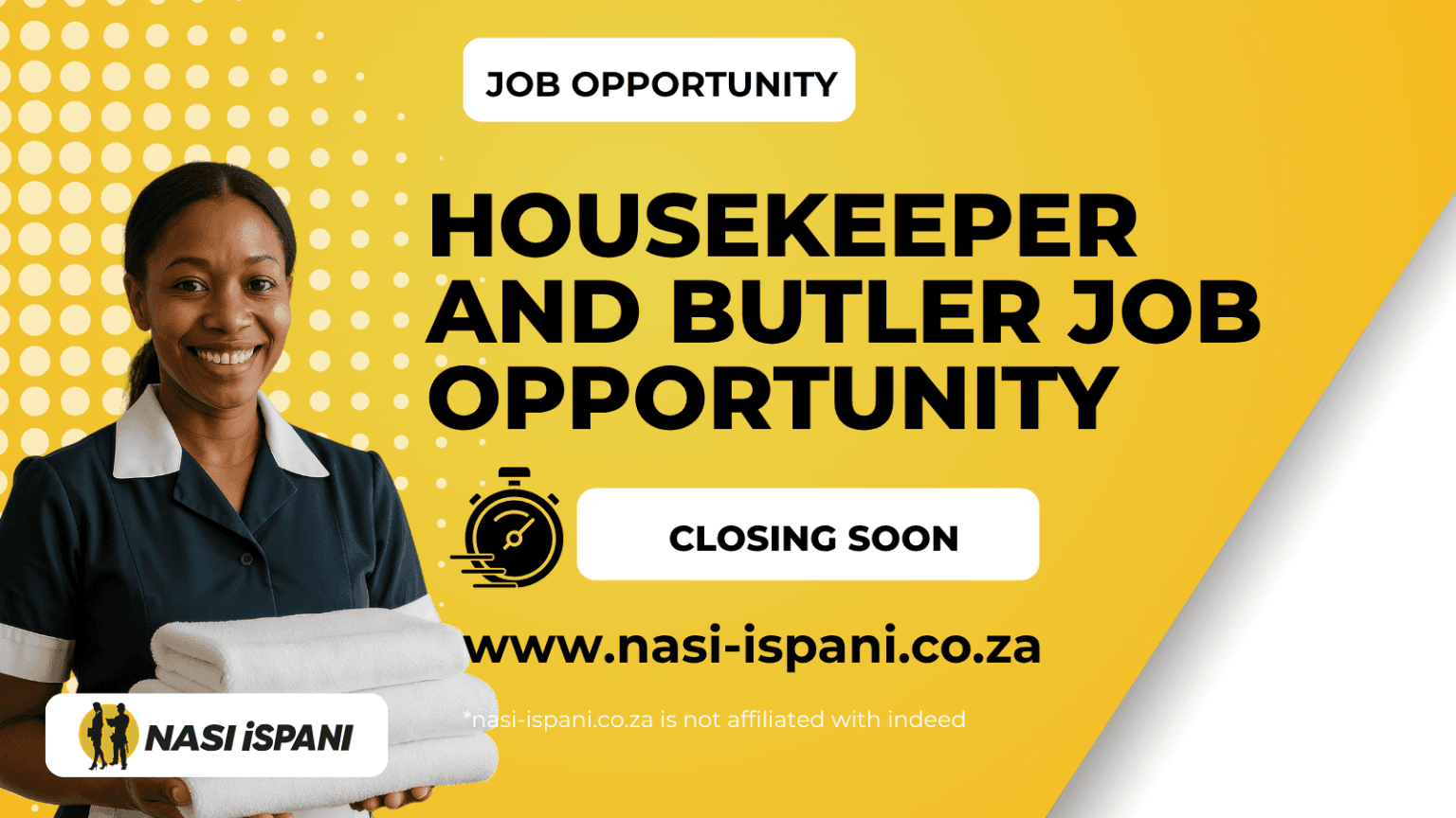 Housekeeper and Butler Job Opportunity