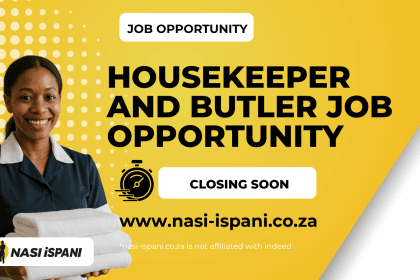 Housekeeper and Butler Job Opportunity