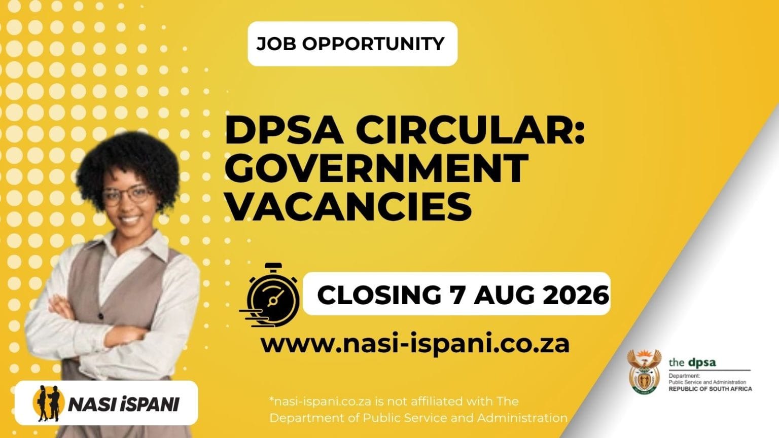 DPSA Circular 26 of 2026: Government Vacancies Now Open