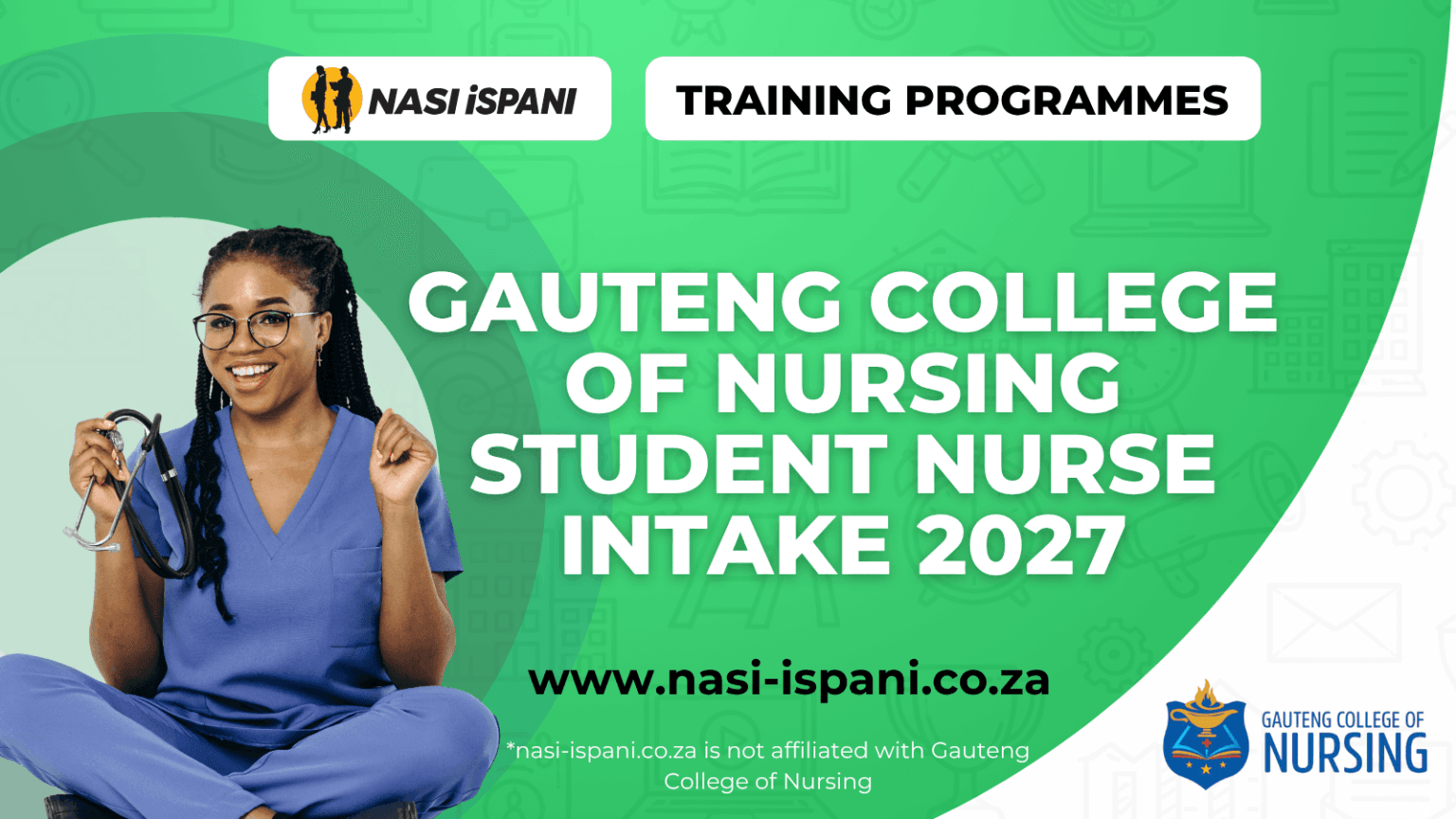 Gauteng College of Nursing Student Nurse Intake 2027