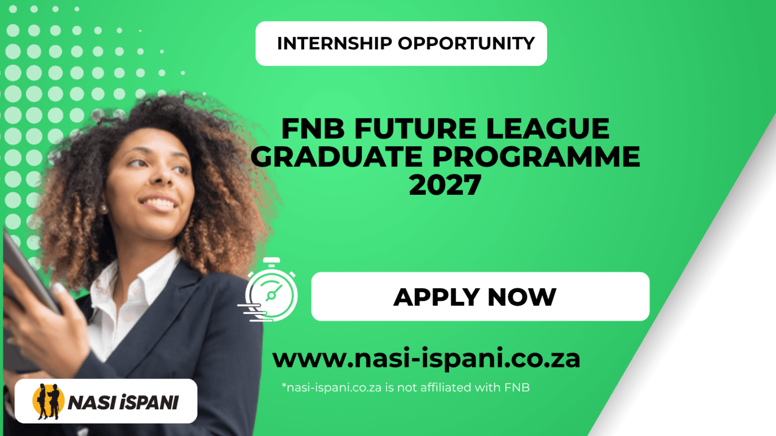 FNB Future League Graduate Programme 2027: Apply by 31 August