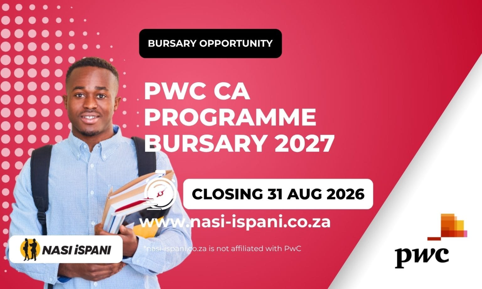 PwC CA Programme Bursary 2027: Bursary for Accounting Students