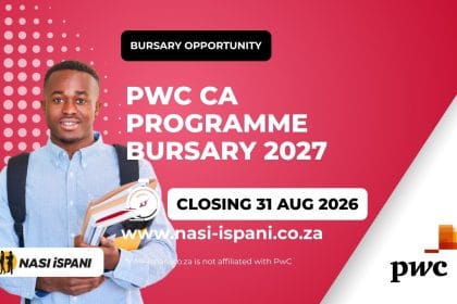 PwC CA Programme Bursary 2027: Bursary for Accounting Students