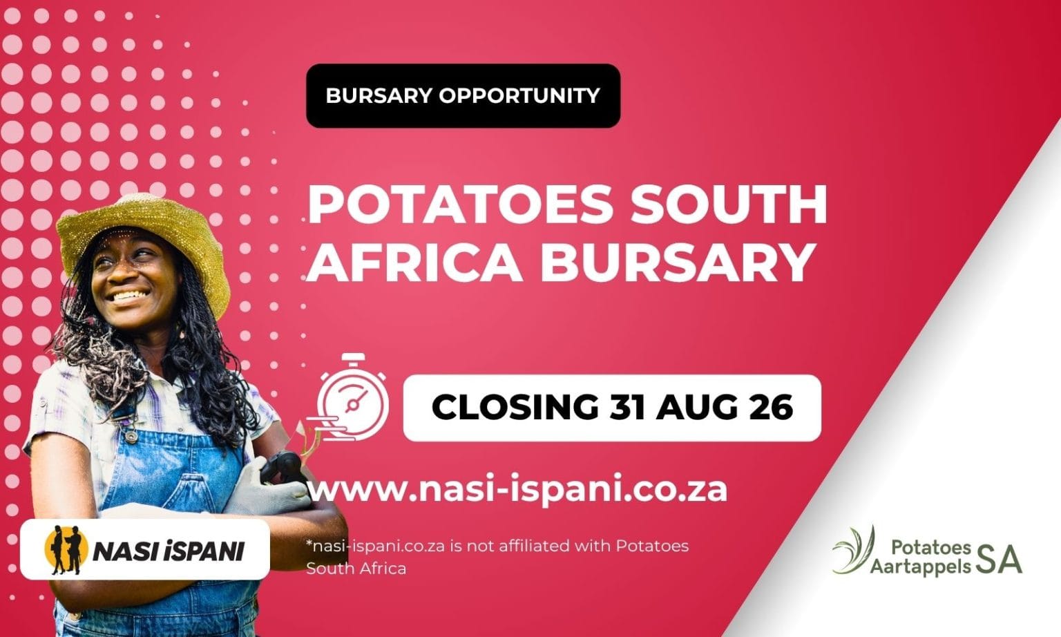 Potatoes South Africa Bursary 2027: Agronomy & Crop Production Students