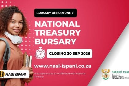 National Treasury Bursary 2027: Full Funding, Closes 30 September