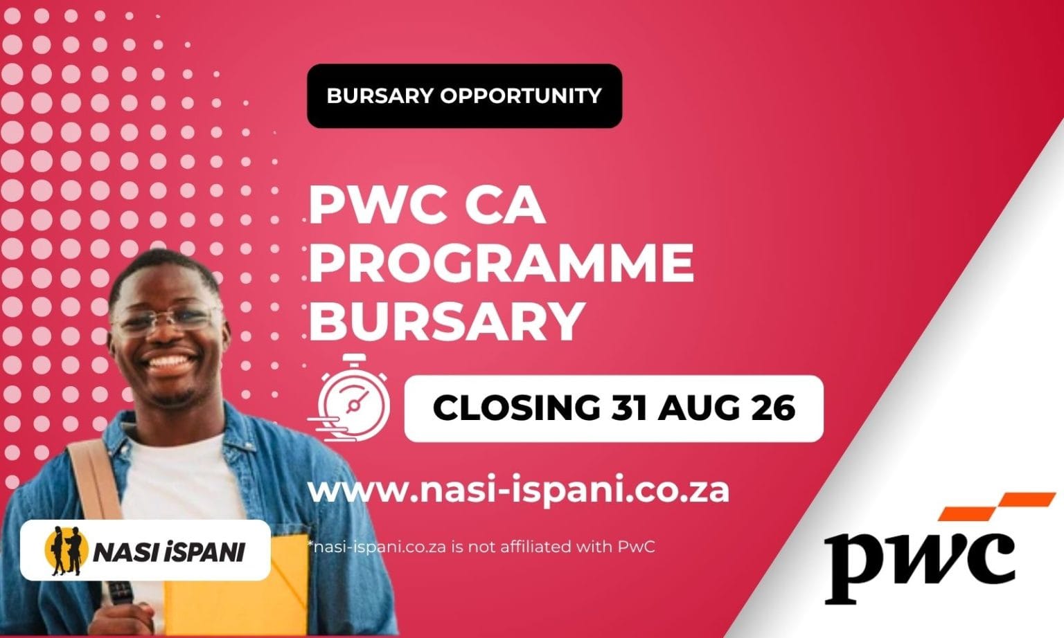 PwC CA Programme Bursary 2027: Bursary & Training Contract