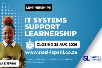 IT Systems Support Learnership at Safeline Pharmaceuticals