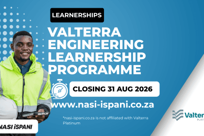 Valterra Platinum Engineering Learnership Programme 2027