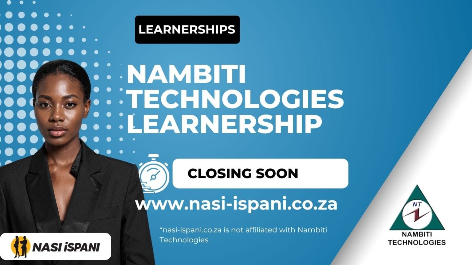 Nambiti Technologies Systems Support Learnership 2026: R2,500 Stipend, 25 Posts